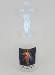 Led Church Candle Merciful Jesus