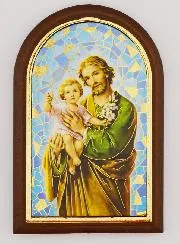Saint Joseph Icon to Place Down - 10cm