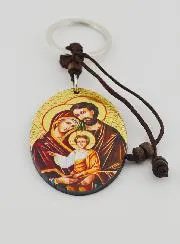 Keyring Holy Family Icon