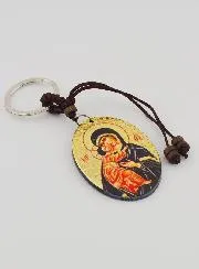 Keyring Our Lady of Vladimir Icon