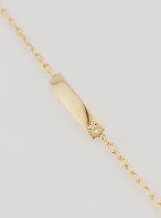 Gold-plated Baby Identity Bracelet - 15cm