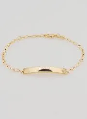 Gold-plated Baby Identity Bracelet - 15cm