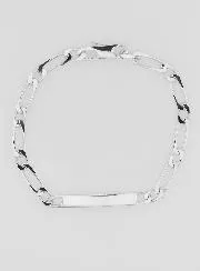 Identity Bracelet Sterling Silver - 18cm