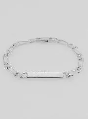 Identity Bracelet Sterling Silver - 18cm