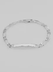 Christening Bracelet 925 Sterling Silver - 18cm