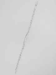 Christening Bracelet 925 Sterling Silver - 18cm