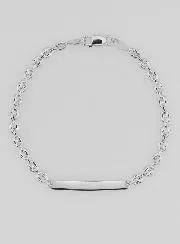 Christening Bracelet 925 Sterling Silver - 18cm