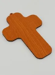 Child Wooden Cross - Ange à la Harpe