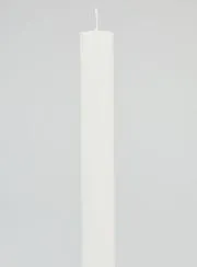 Solid Colour Candle 27cm - White
