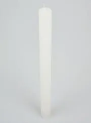 Solid Colour Prayer Candle - White