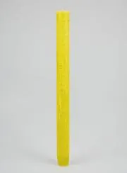Solid Colour Candle 27cm - Yellow