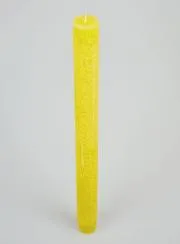 Solid Colour Candle 27cm - Yellow