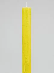 Solid Colour Candle 27cm - Yellow