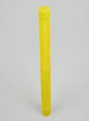 Solid Colour Prayer Candle - Yellow