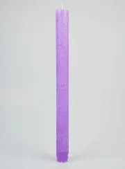 Solid Colour Candle 27cm - Purple