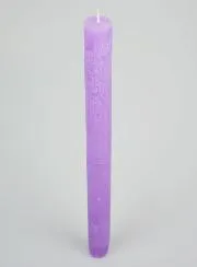 Solid Colour Candle 27cm - Purple