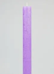Solid Colour Candle 27cm - Purple