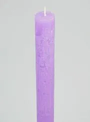 Solid Colour Candle 27cm - Purple