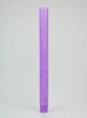 Solid Colour Prayer Candle - Purple