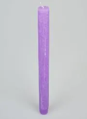 Solid Colour Prayer Candle - Purple