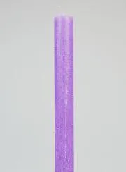 Solid Colour Prayer Candle - Purple