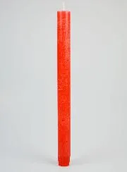 Solid Colour Candle 27cm - Pink Red