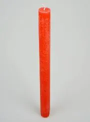 Solid Colour Prayer Candle - Pink Red