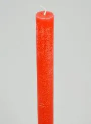 Solid Colour Prayer Candle - Pink Red