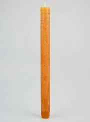 Solid Colour Candle 27cm - Chestnut Brown