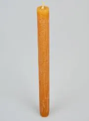 Solid Colour Prayer Candle - Chestnut Brown