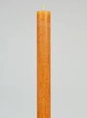 Solid Colour Prayer Candle - Chestnut Brown