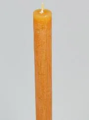 Solid Colour Prayer Candle - Chestnut Brown