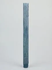 Solid Colour Candle 27cm - Blue Gray
