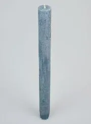 Solid Colour Candle 27cm - Blue Gray