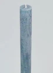 Solid Colour Candle 27cm - Blue Gray