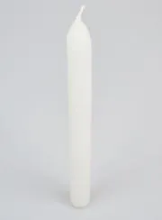 Solid Colour Candle 24cm - White