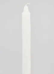 Solid Colour Candle 29cm - White