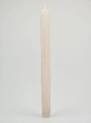 Solid Colour Candle 27cm - Sand Gray