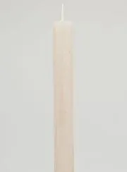 Solid Colour Candle 27cm - Sand Gray