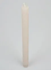 Solid Colour Prayer Candle - Sand Gray