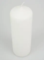 White Tabletop Candle - 20cm