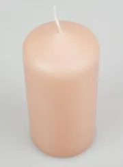 Tabletop Candle 12cm - Dusty Rose