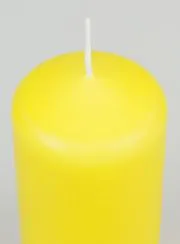 Tabletop Candle 12cm - Yellow