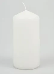 Pillar Candle 12cm - Pure White