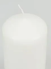 Pillar Candle 12cm - Pure White