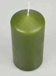 Tabletop Candle 12cm - Olive Green