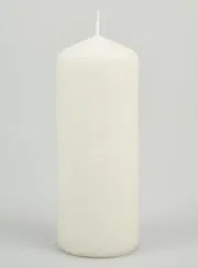 Tabletop Candle 15cm - Milky White