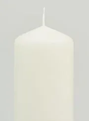 Tabletop Candle 15cm - Milky White