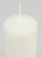 Tabletop Candle 15cm - Milky White