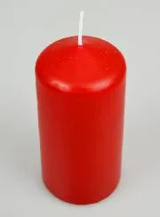 Pillar Candle 12cm - Red